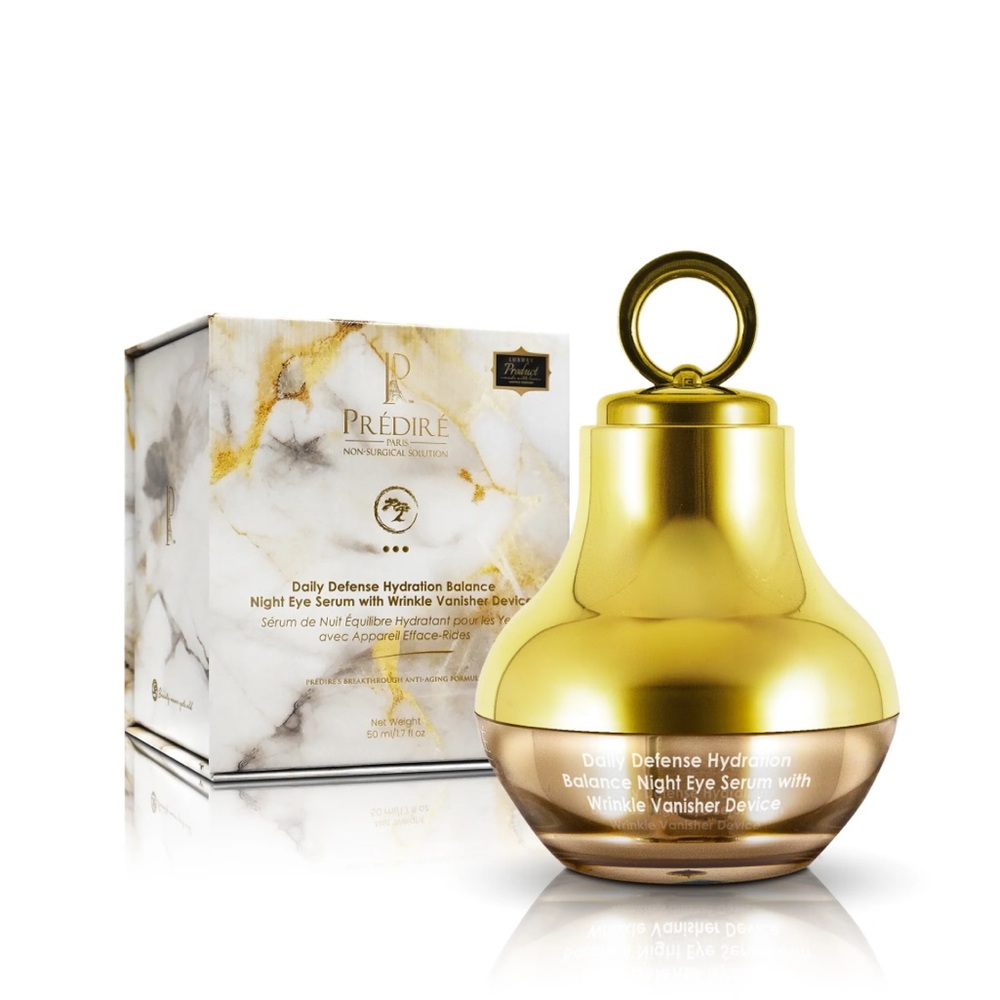 Daily Defense Hydration Balance Night Eye Serum with Wrinkle Vanisher Device